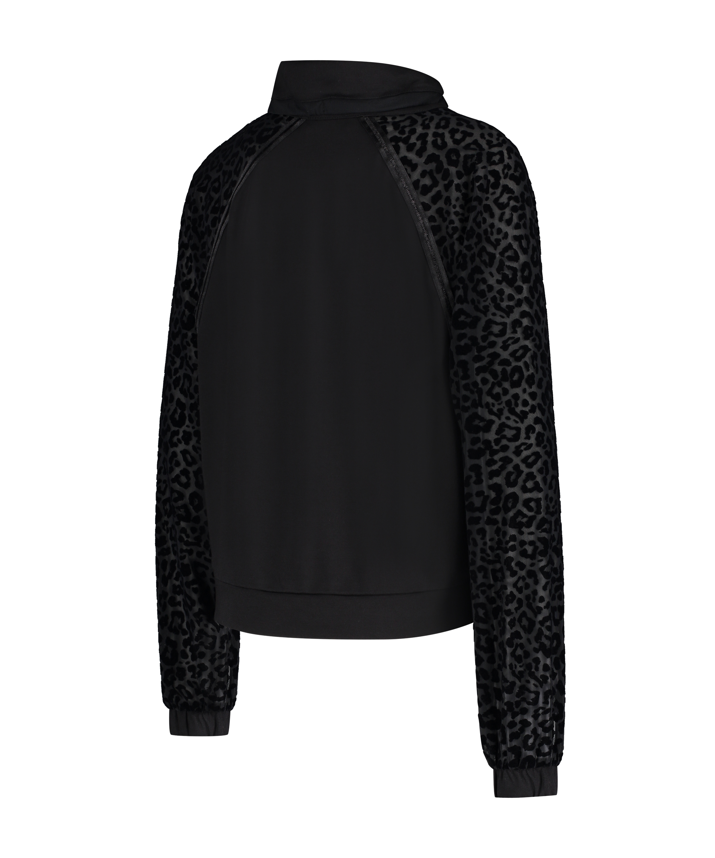 HKMX Leopard Jacket, Black, main