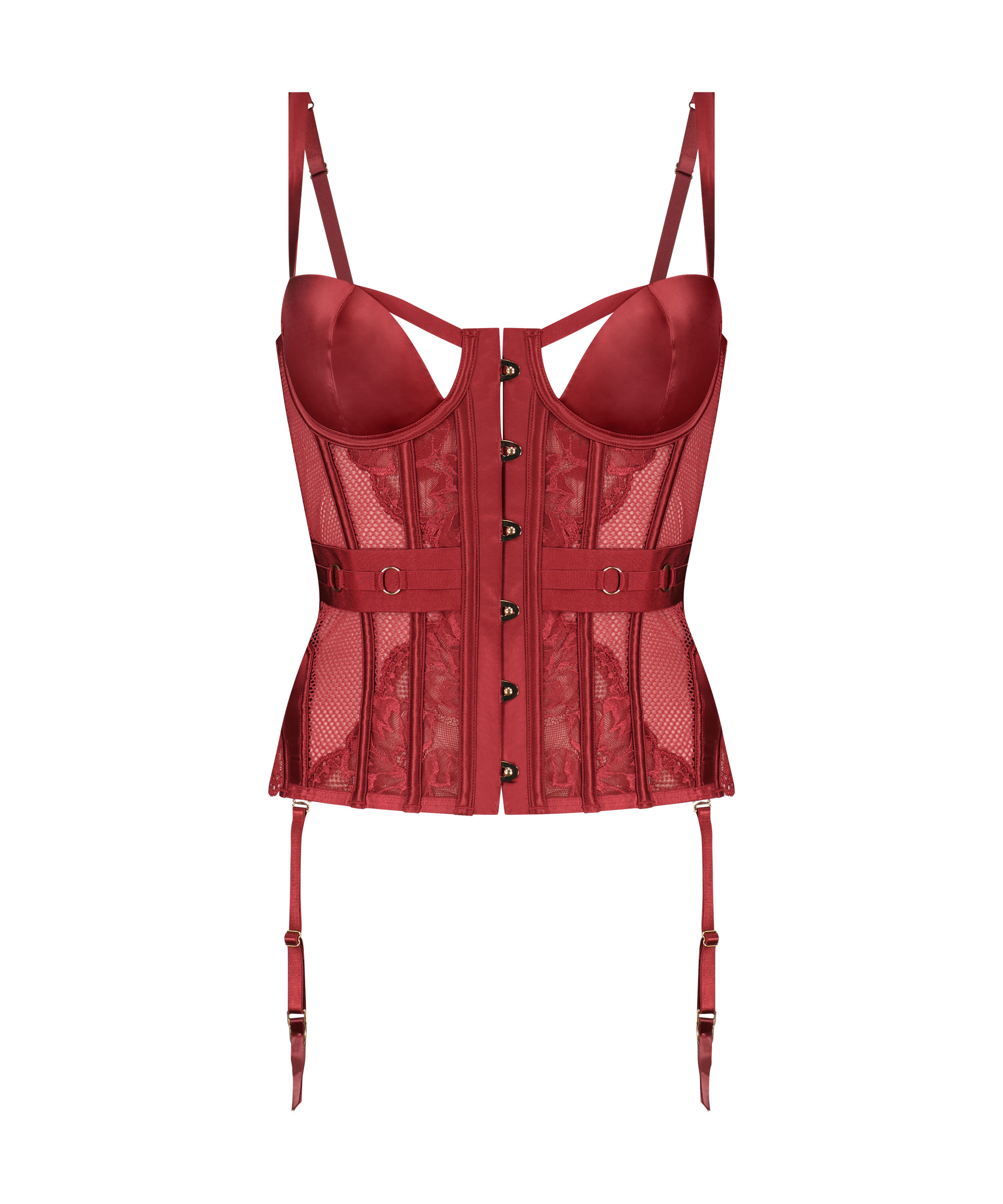 Pleasure Bustier, Red
