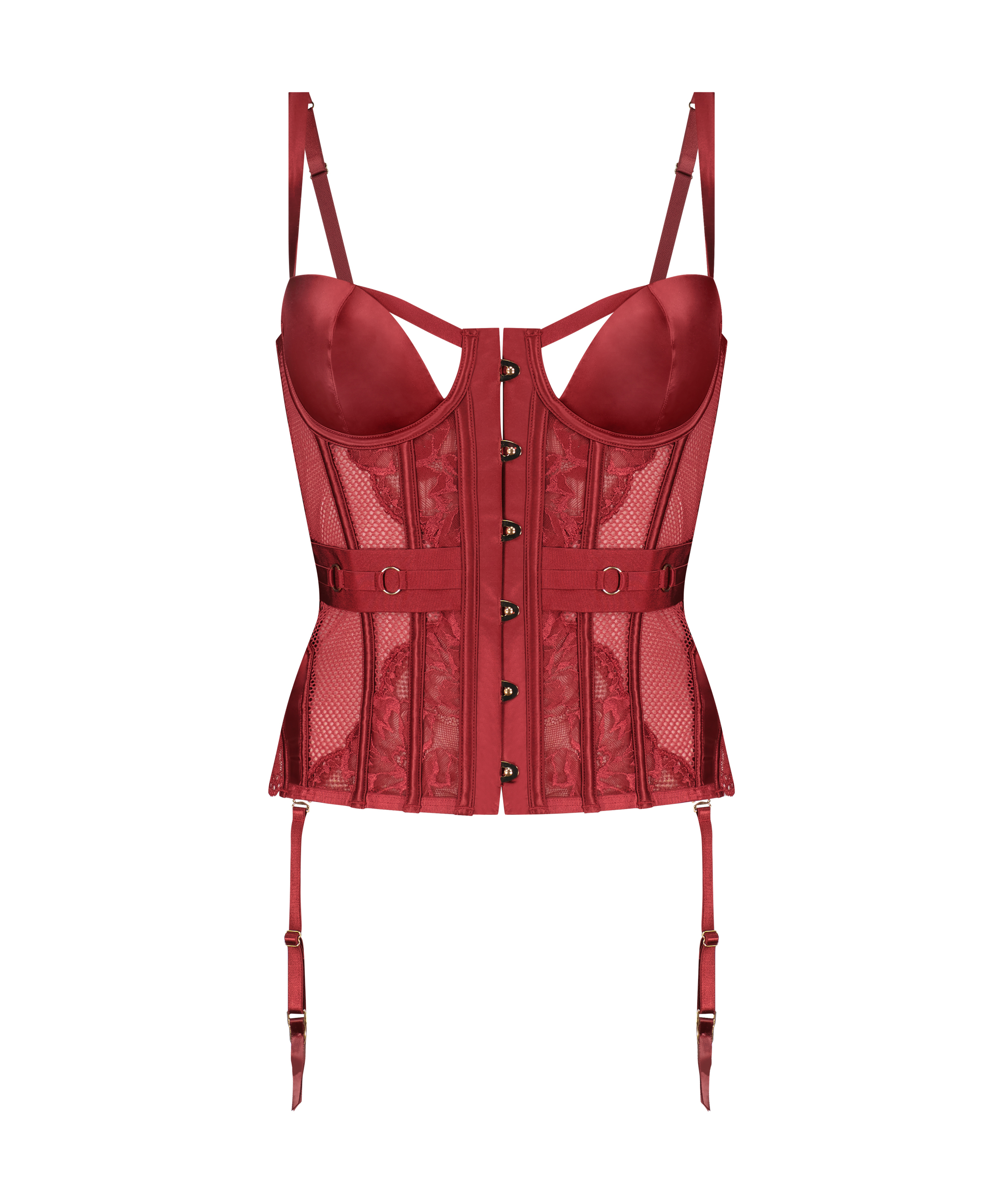 Pleasure Bustier, Red, main