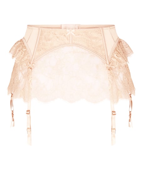 Suspender Skirt Sylvia, Beige