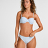 Padded Underwired Bikini Top Amalfi, Blue