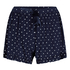 Jersey Ruffled Shorts, Blue