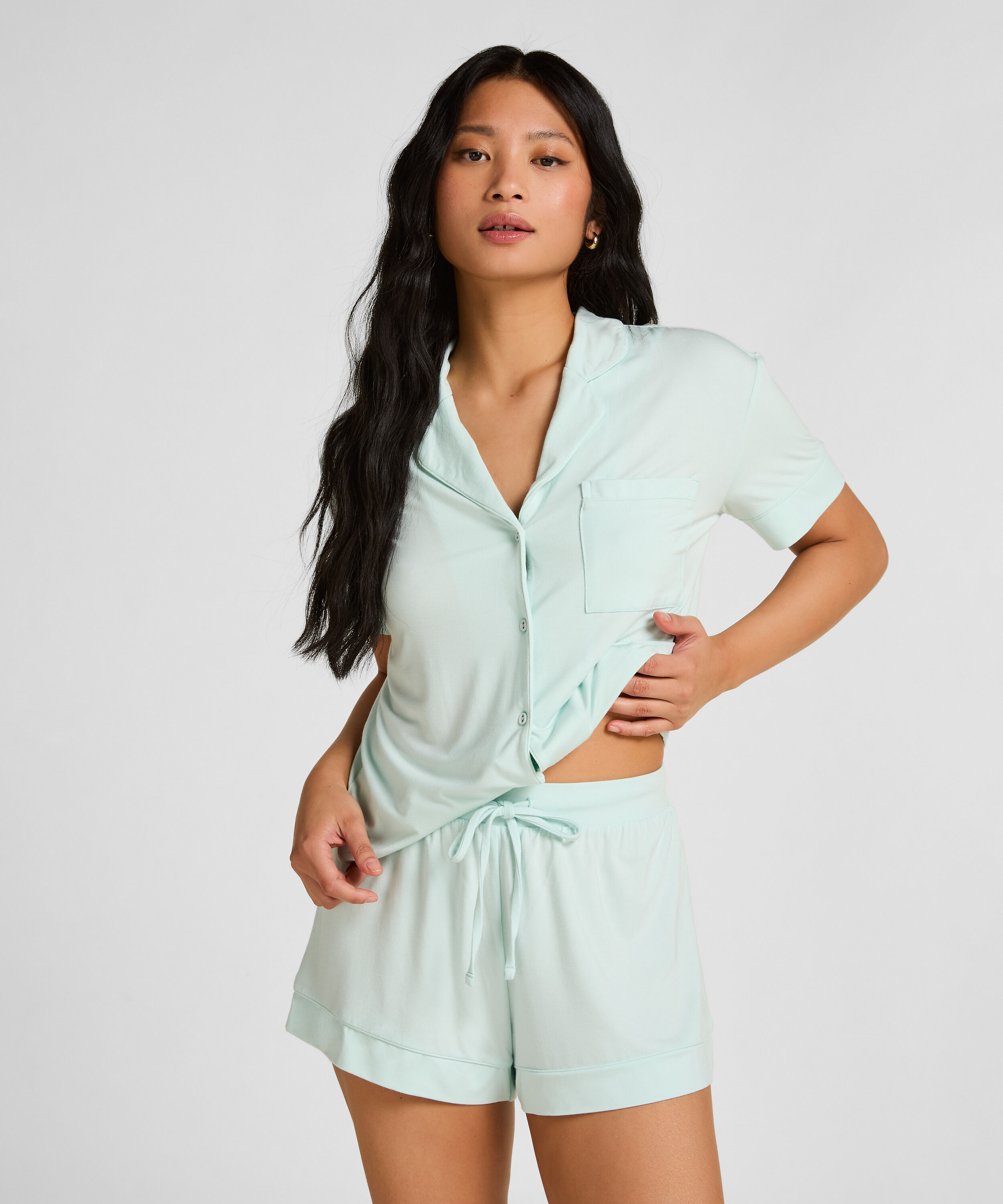 Essential Jersey Short, Blue