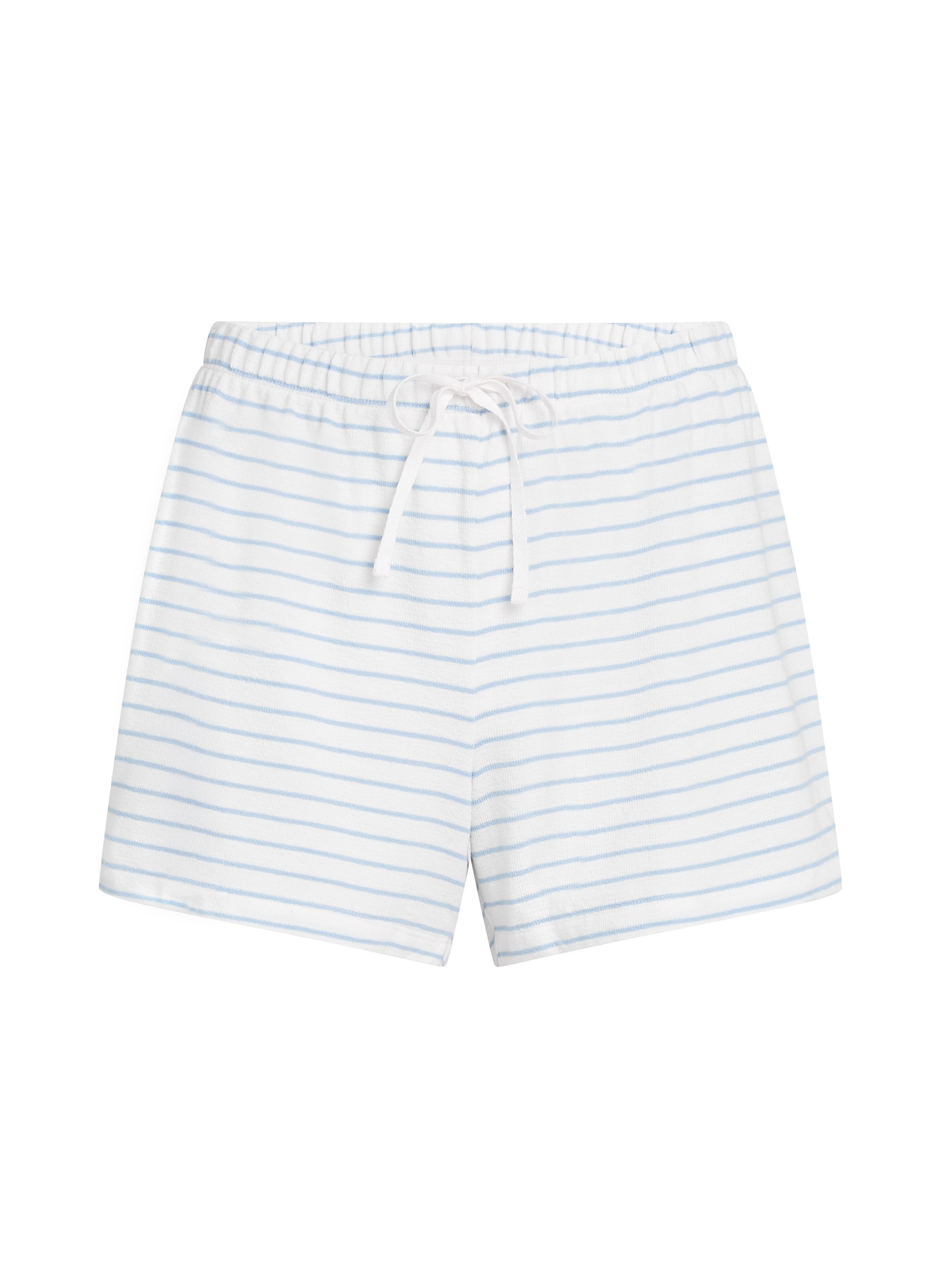 Cotton shorts, Blue, main