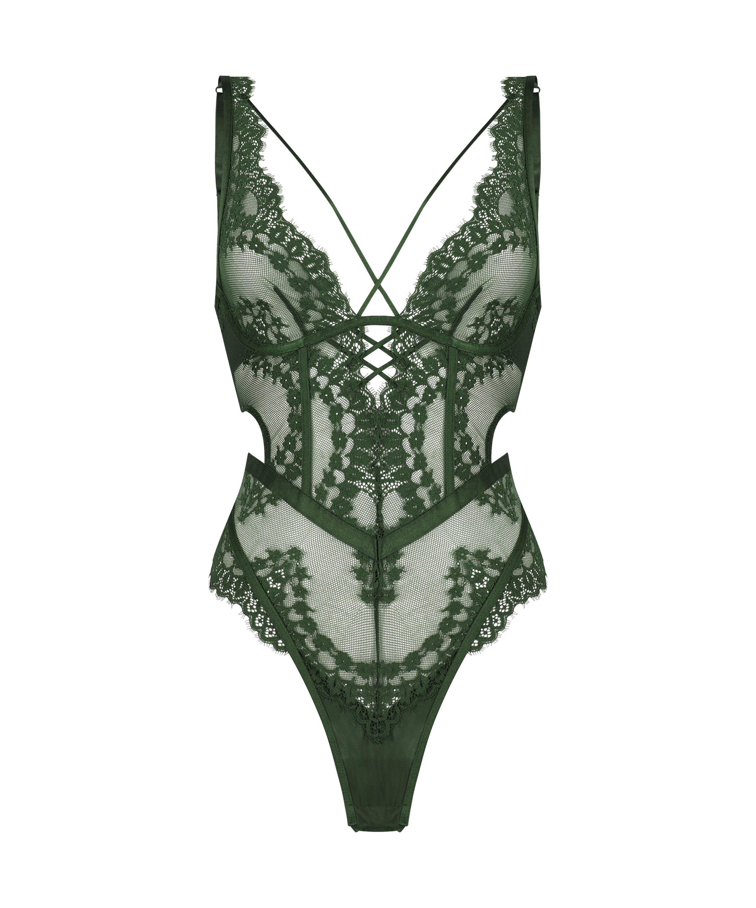 Sanne bodysuit, Green, main