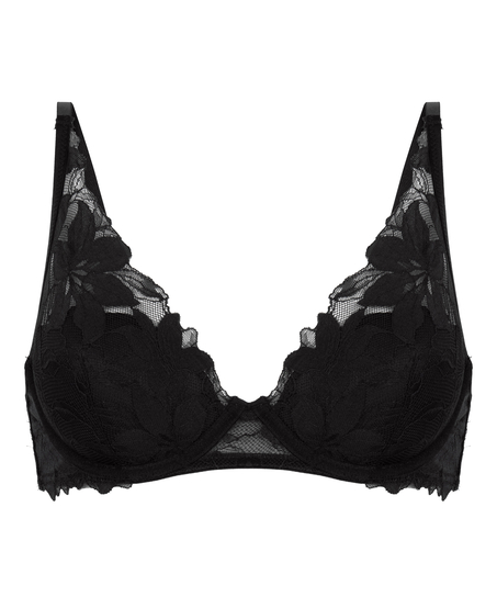 Ingrid Padded Underwired Bra, Black