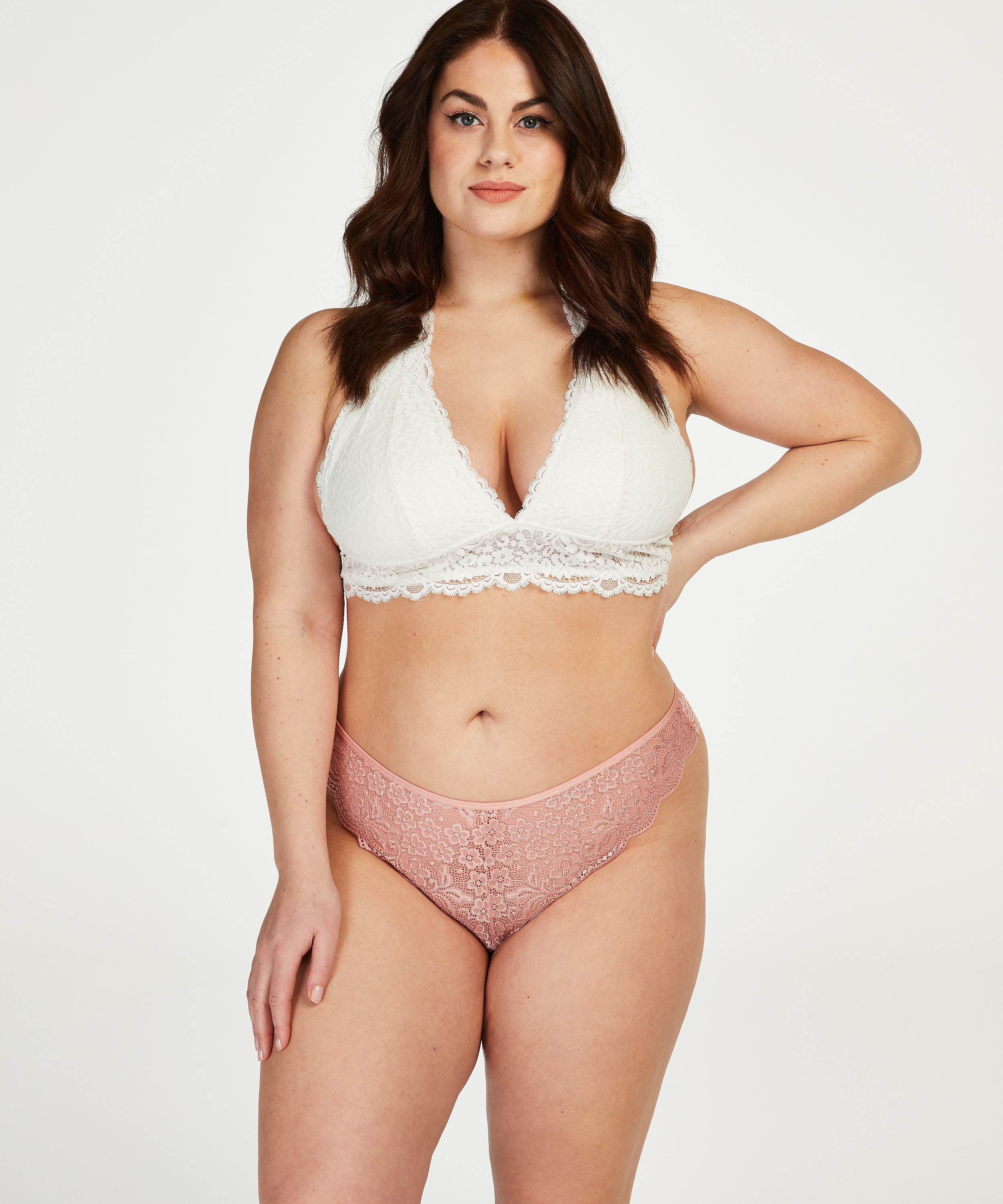 High leg Brazilian, Pink, main