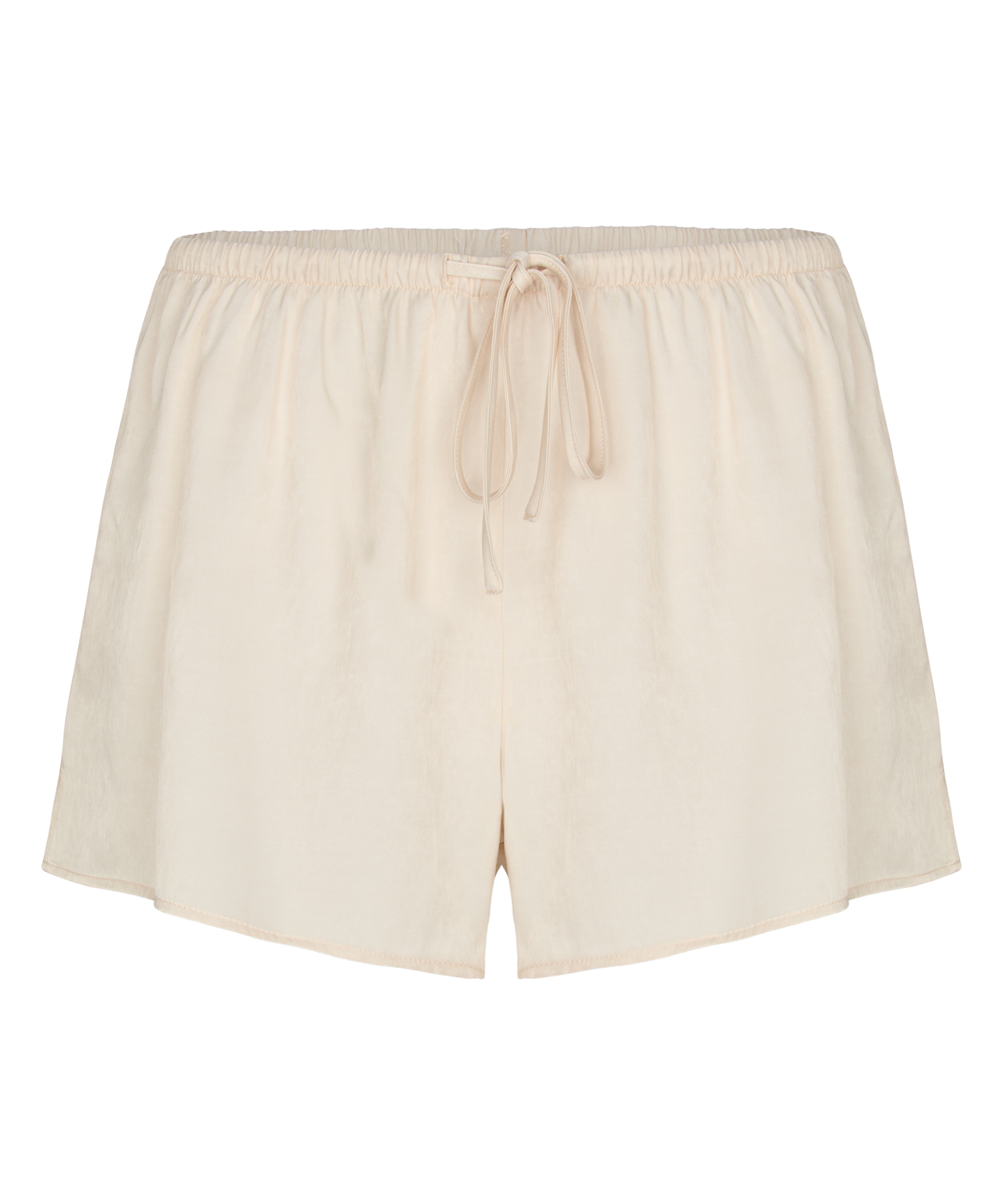 Ayla Satin Shorts, White, main