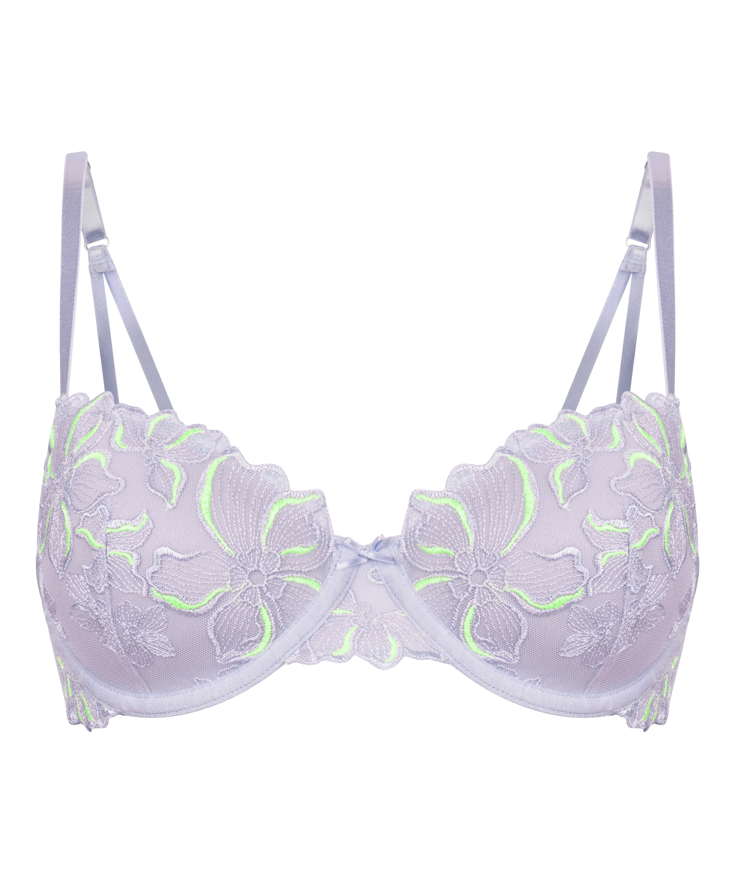 Lauren Padded Underwired Bra, Purple, main