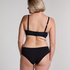 Smooth Padded Underwired Strapless Push-Up Bra, Black