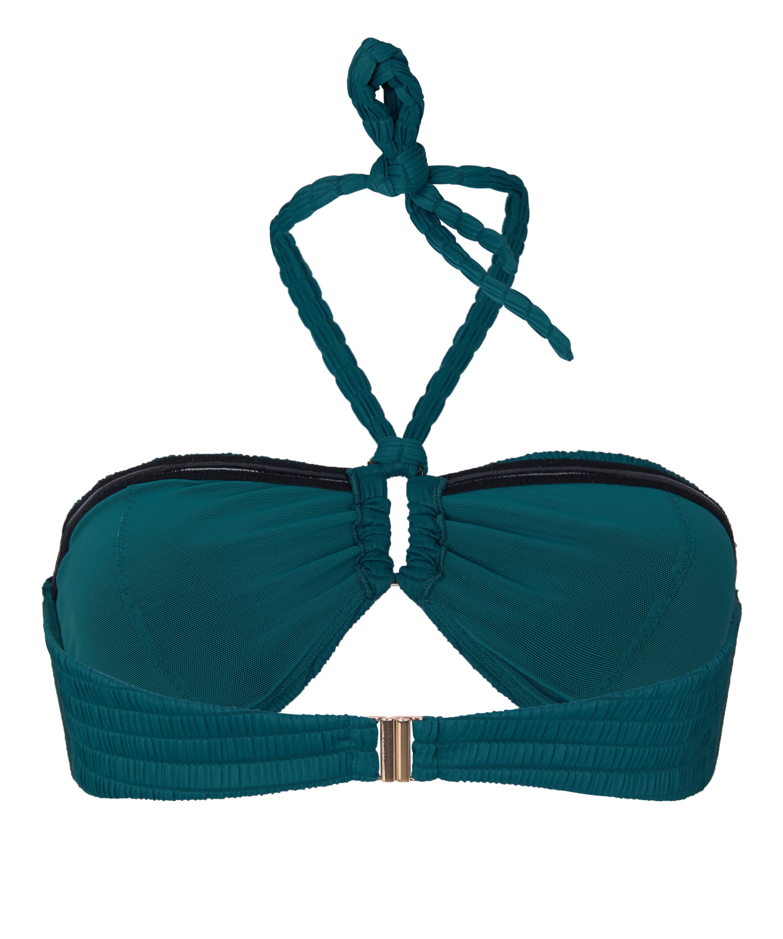 Bandeau Bikini Top St Kitts, Green, main