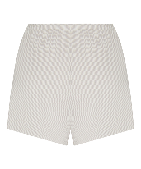Pyjama Short Striped Jersey, Gray