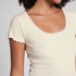 Rib Jersey Top, Yellow