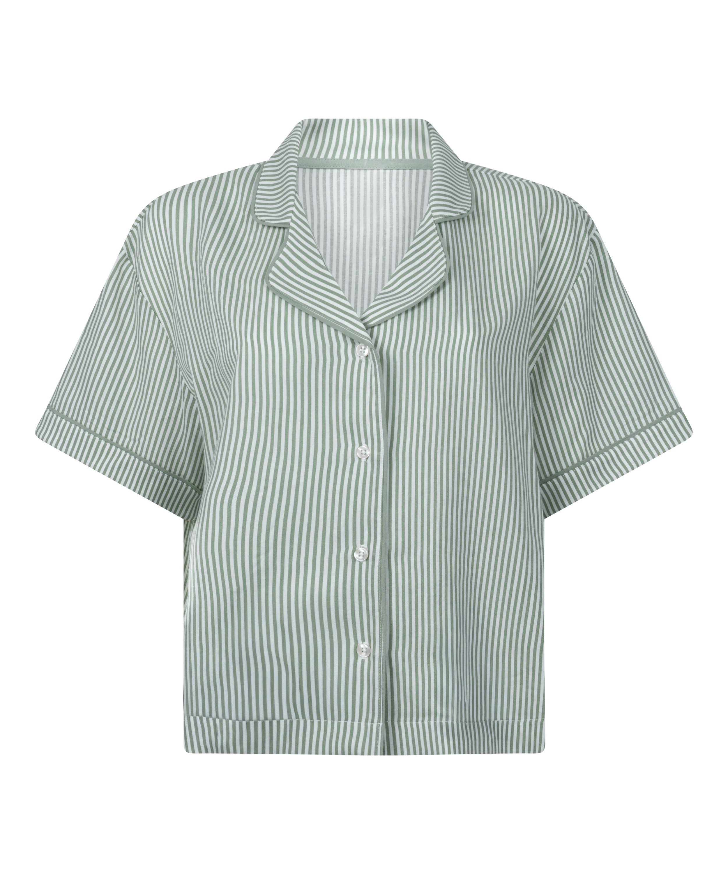 Jacket Short Sleeves Woven, Green, main