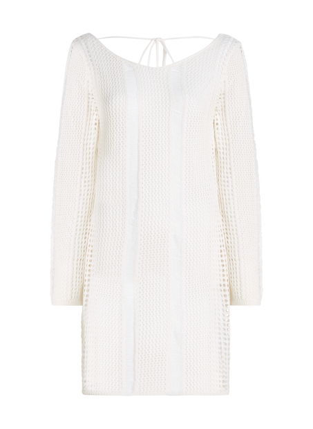 Beach Dress, White