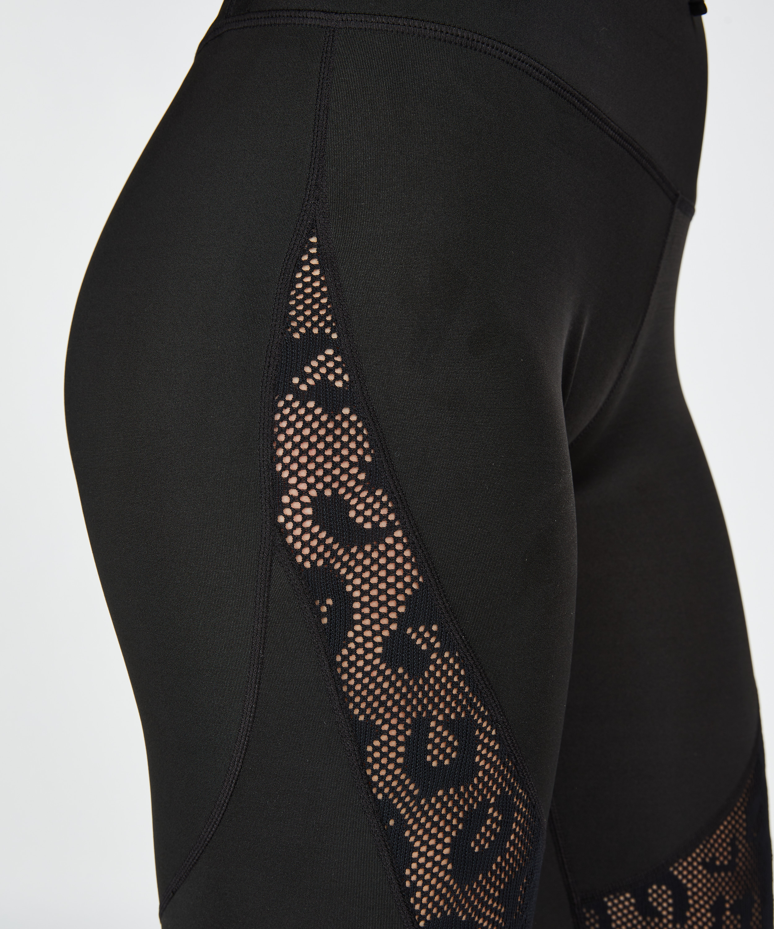 HKMX Oh My Squat High Waisted Leggings, Black, main