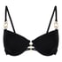Bahamas Padded Bikini Top, Black