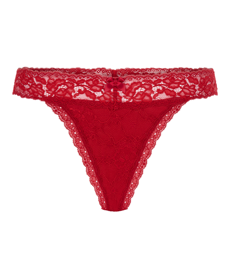 Madison Extra Low Thong, Red