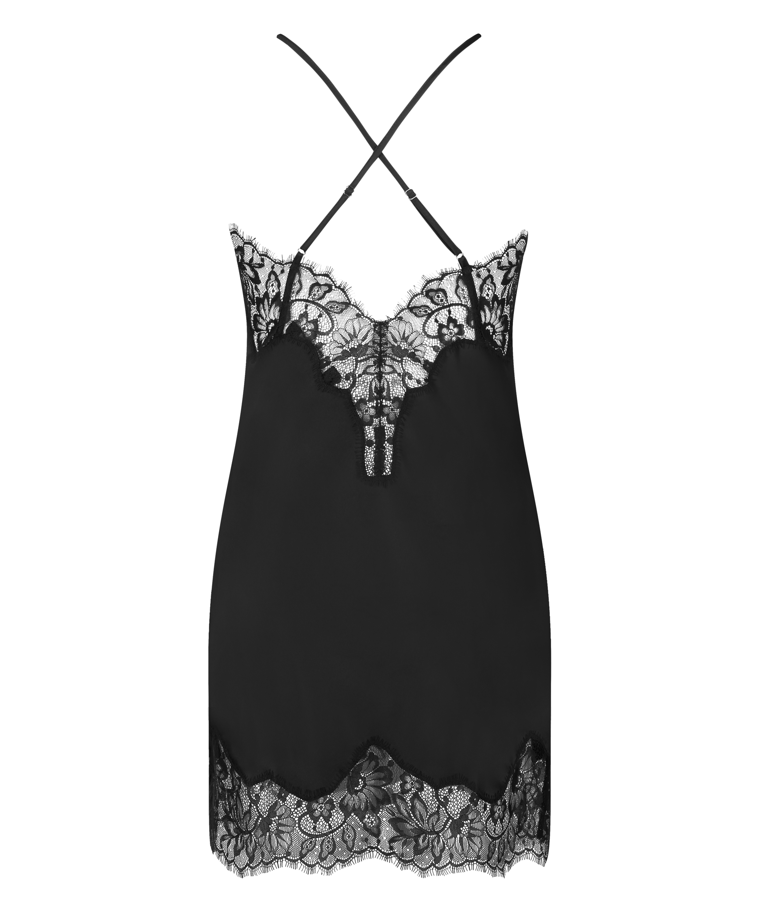 Valerie Slipdress, Black, main