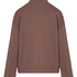 Top viscose mock neck, Brown