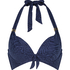 Kai Padded Push-Up Underwired Bikini Top, Blue