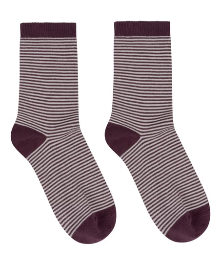 Modal Crew Socks, Red