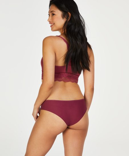 Invisible Brazilian Stripe mesh, Red