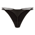 Hilton Highleg Thong, Black