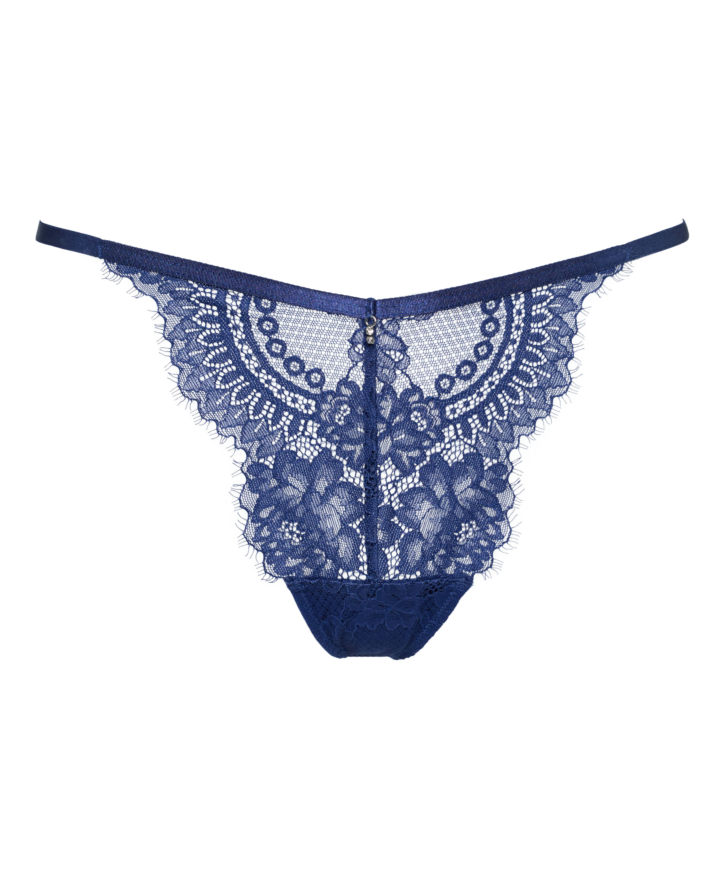 Mabel High Leg String, Blue