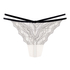 Agnes Highleg String, White