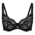 Daisy Non-Padded Underwired Bra, Black