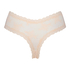 V-shaped Brazilian knickers mesh, Pink