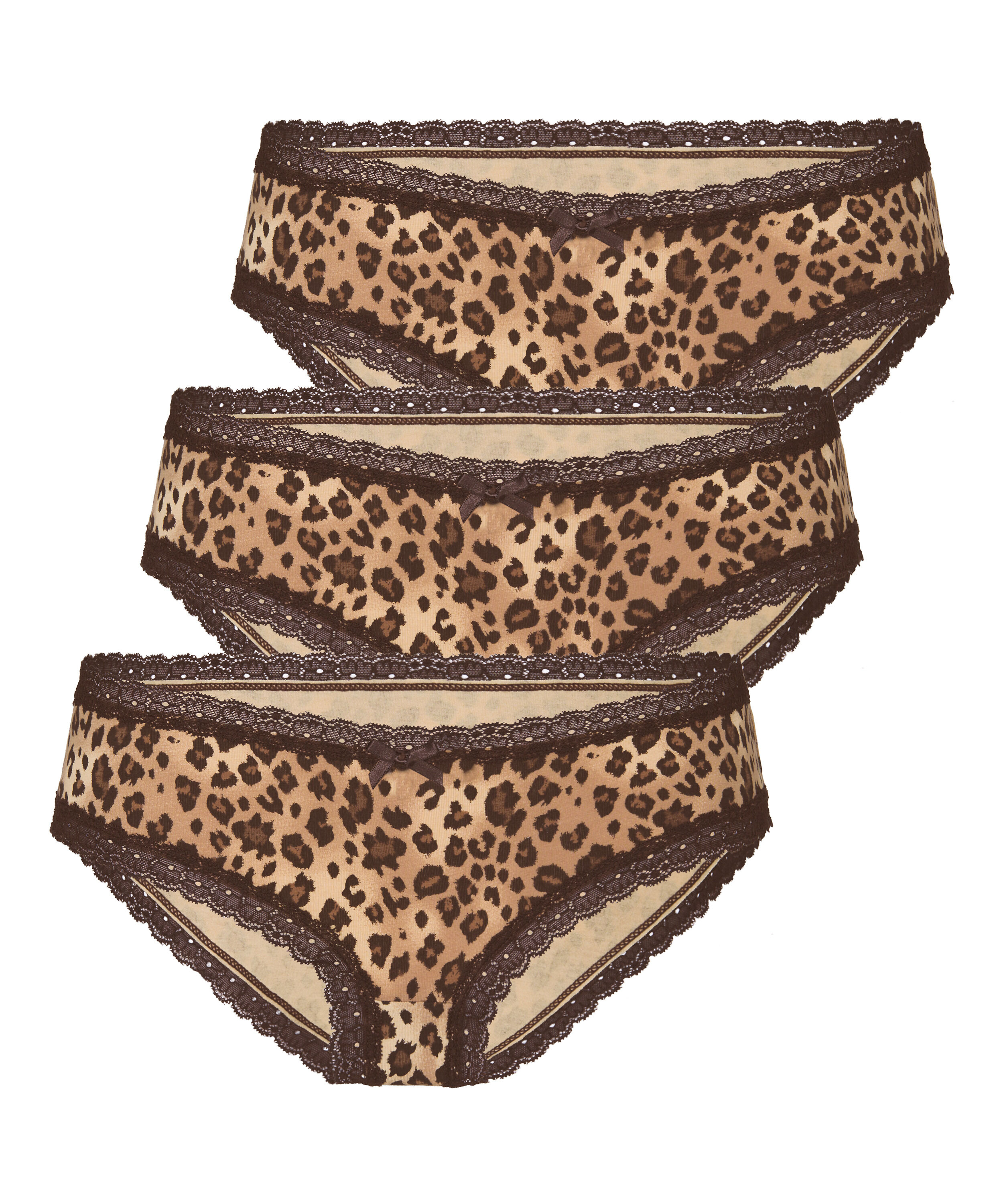 Multipack Cotton Brazilian, Brown