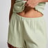 Short Pointelle, Green