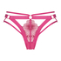 Oxana Open Crotch Brazilian, Pink