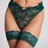 Stay Ups 15 Denier Lace, Green
