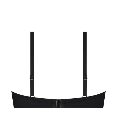 Luxe Bikini Top, Black