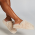 Fake Fur Slippers, White