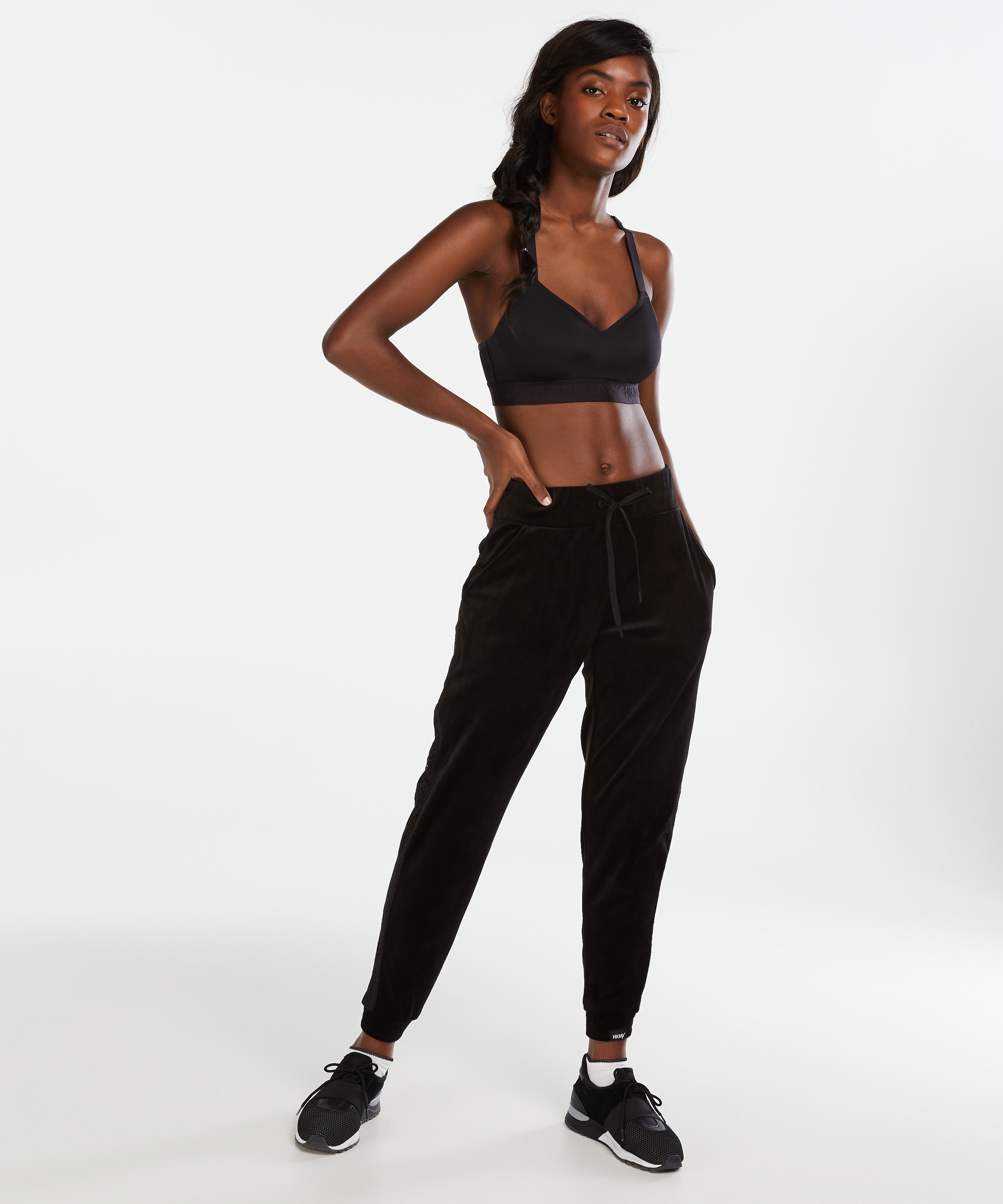 HKMX Sports bra The All Star Level 2, Black, main