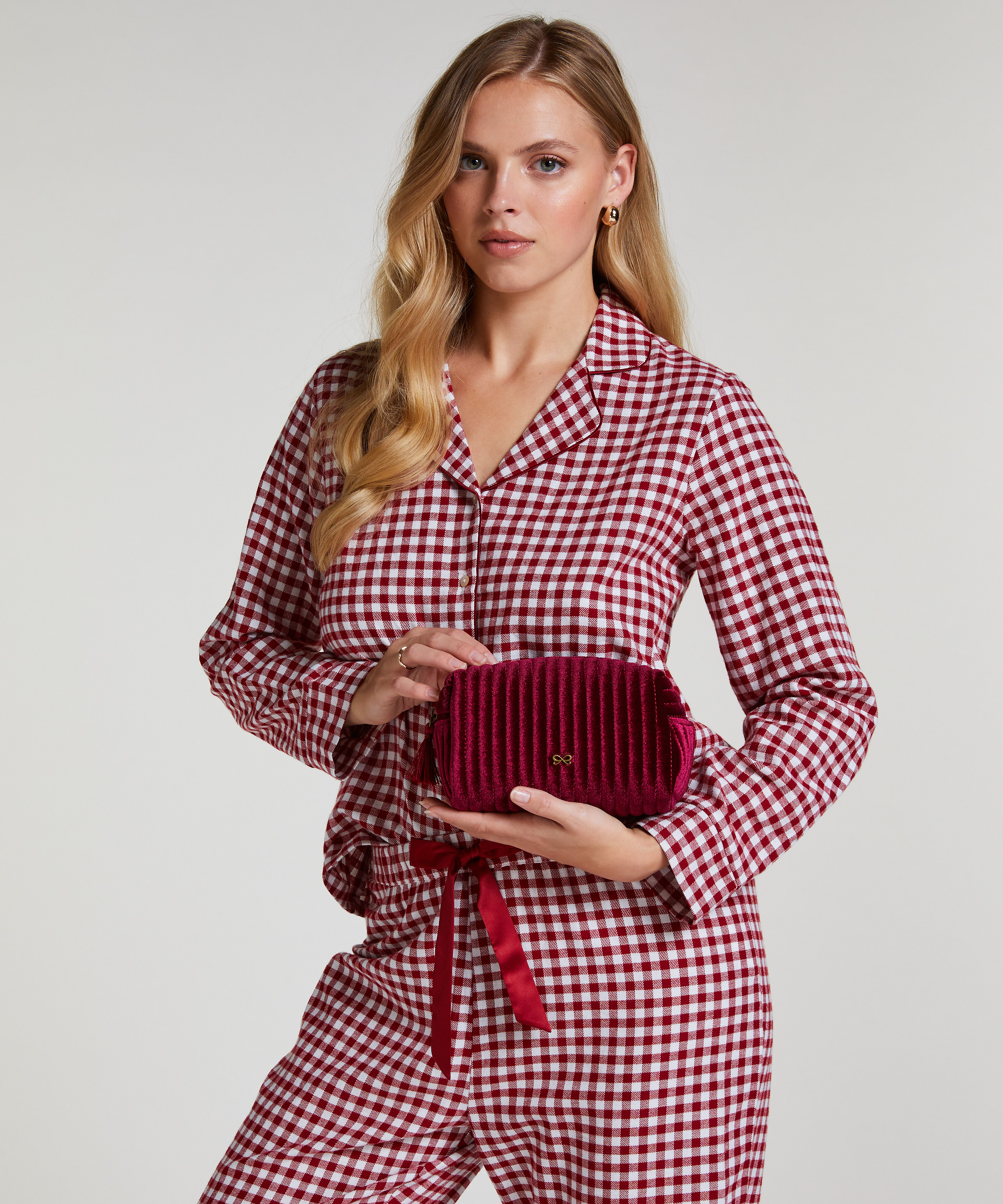 Make-up Bag, Red, main