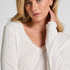 Pointelle Pyjama Top, Blue