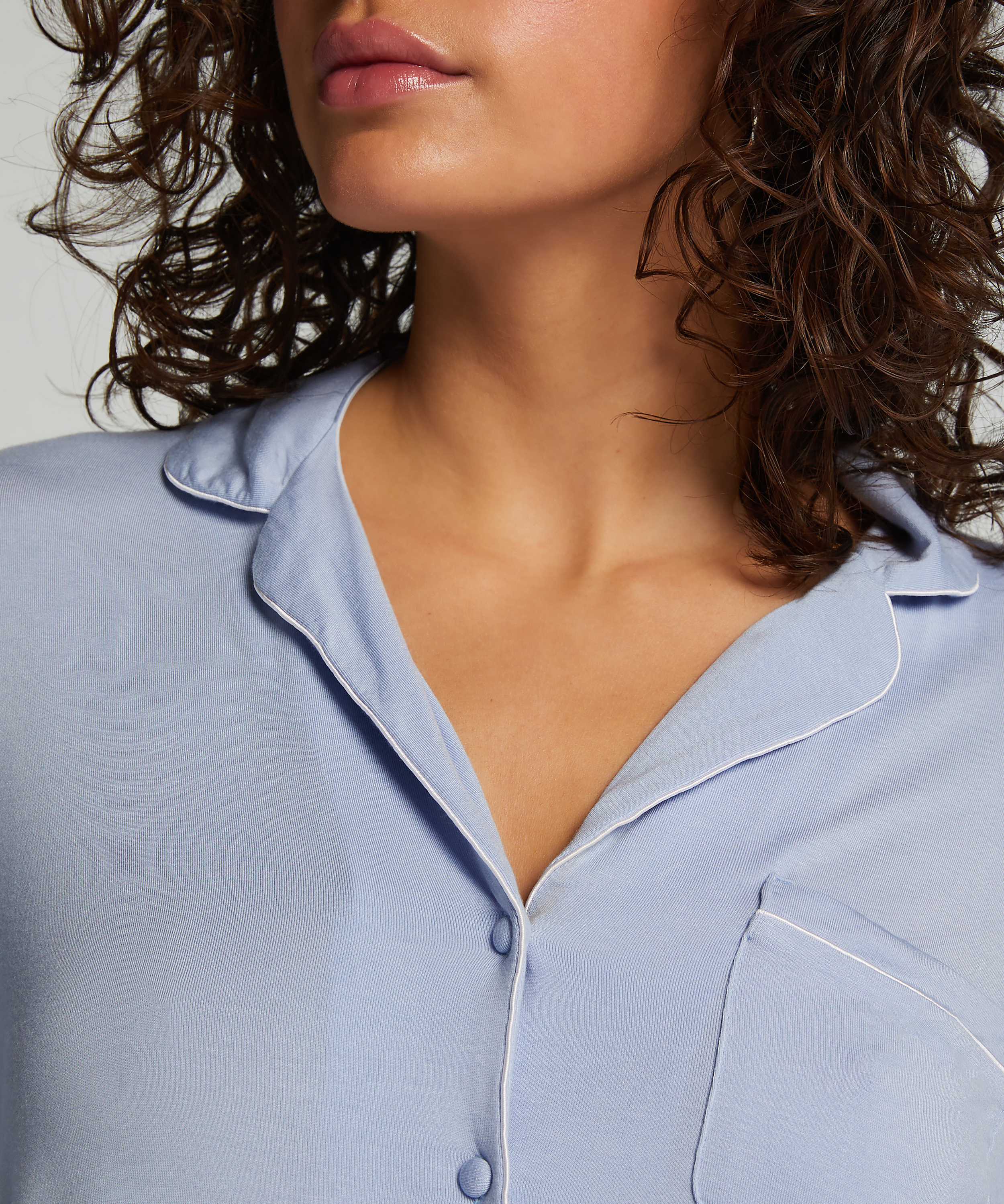 Essential Jersey Long-Sleeved Jacket, Blue, main