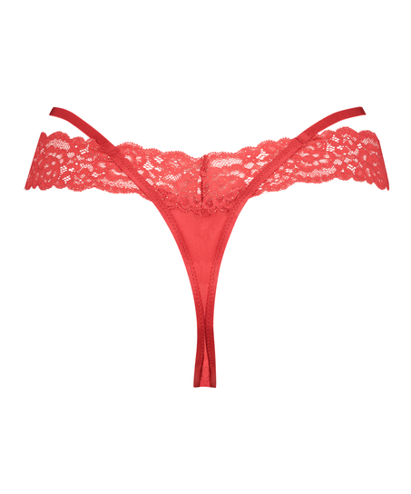 Willow Low RiseThong, Red