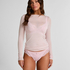 super soft Boatneck shirt with Cashmere, Pink