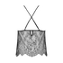 Delphine Lace Cami, Black