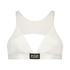 Vibing mesh bralette, White