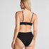 Smooth Triangle Bralette, Black