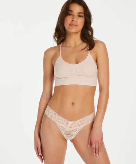 Extra Low V-Thong, Pink