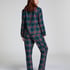 Flannel Pyjama Set, Green
