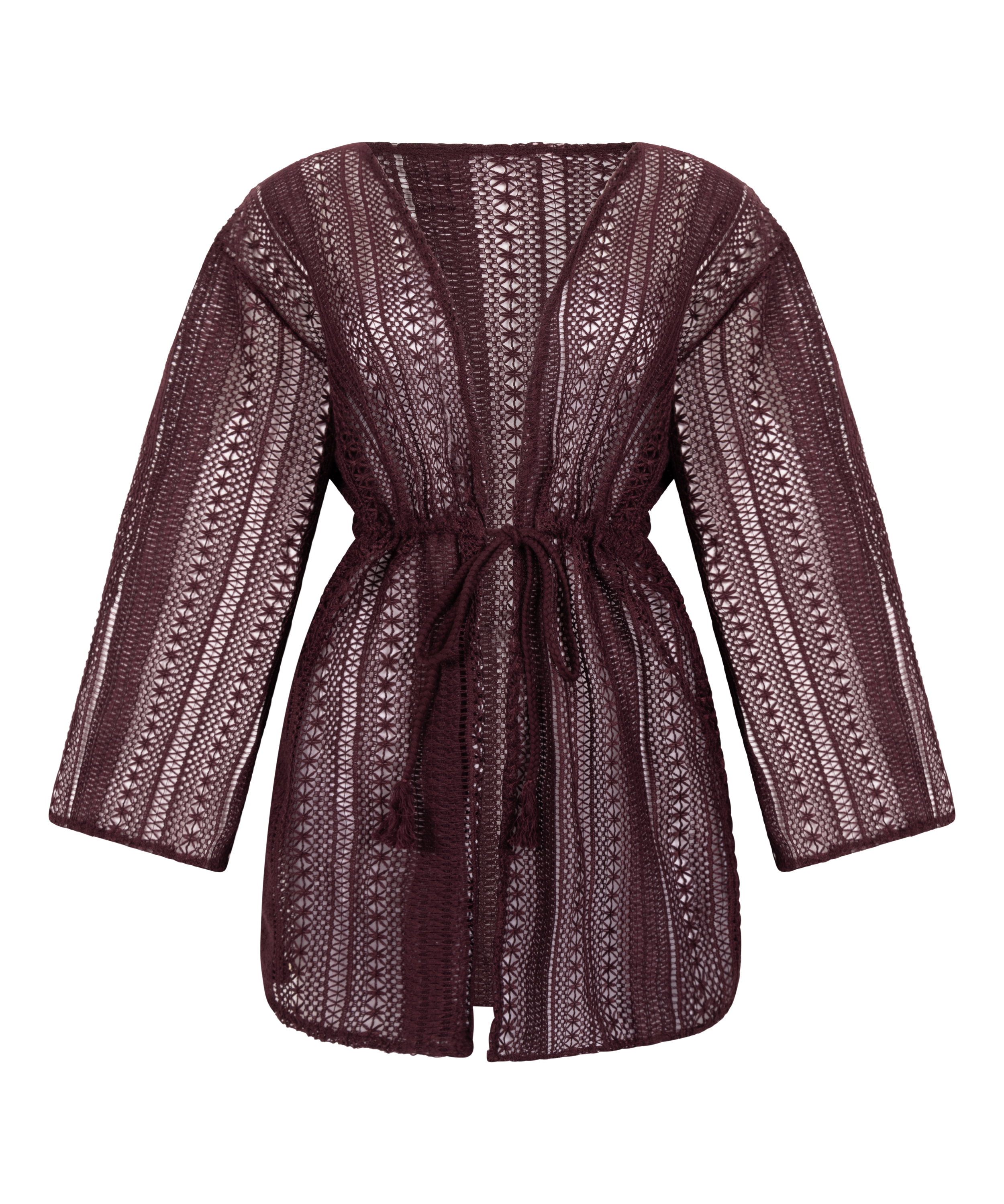 Beach Crochet Kaftan, Purple, main